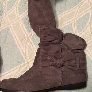 Rampage Taupe Ankle Booties